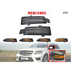 LED бягащи мигачи за огледала за Mercedes G R GLS GL ML - 0157
