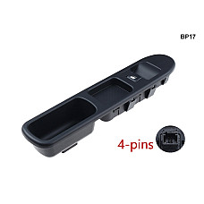 Панел с едно копче за електрически стъкла за Peugeot 207 307 CC - BP17