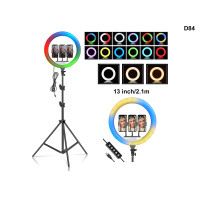 13 инча RGB LED осветление със 210см статив 1бр. поставка за телефон - D84