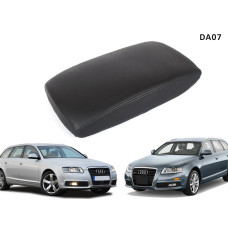 Черен капак за подлакътник за Audi A6 C6 2004-2011 - DA07