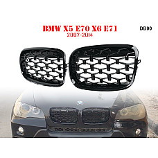 Черни бъбреци тип диамант за BMW X5 X6 E70 E71 - DB90 - Sellzone.bg Черни бъбреци тип диамант за BMW X5 X6 E70 E71 - DB90
