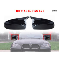 Тунинф черни М капаци за огледала за BMW X5 E70 X6 E71 - DB94