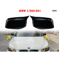 Капаци за огледала черен гланц за  BMW 5 E60 E61 - DB95