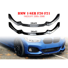 Два цвята спойлер за под предната броня за BMW 1 F20 F21 - DBa03 DBa04