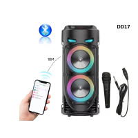 Преносима Караоке тонколона с Bluetooth + микрофон и дистанционно- DD17