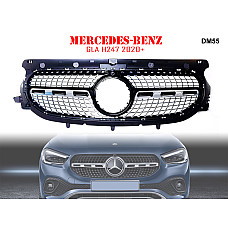 Спортна тунинг диамантена решетка за Mercedes GLA H247 2020+ - DM55