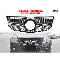 Предна спортна решетка тип диамант за Mercedes GLK X204 08-12 г. - DM61