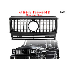 Черна GT предна решетка с лайсни за Mercedes G Class W463 99-18г. - DM77