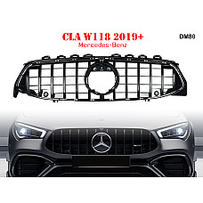 Спортна черна GT решетка за Mercedes CLA W118 2019+ - DM80