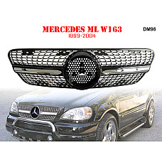 Предна Решетка Диамант Mercedes ML W163 1999-2004г - DM96