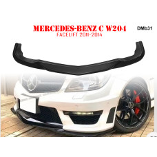 Висококачествен лип спойлер за предна броян за Mercedes C W204 - DMb31