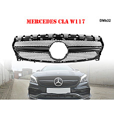 Черна AMG решетка за предна броня на Mercedes CLA W117 - DMb32