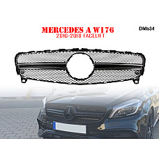 Предна AMG черна решетка за Mercedes A W176 - DMb34 - Sellzone.bg Предна AMG черна решетка за Mercedes A W176 - DMb34
