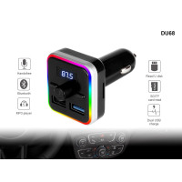 Висок клас Bluetooth FM трансмитер с два USB извода - DU68