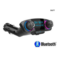 FM радио трансмитер с USB и място за SD карта - DU77