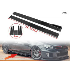 Универсални странични тунинг прагове 200см - DU82