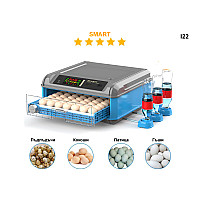 Смарт автоматичен инкубатор за 64 яйца за пилета - I22