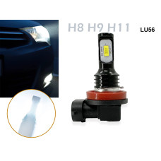 H8 H9 H11 Автомобилни LE D крушки 6000k Удароустойчиви с висока яркост - LU56 - Sellzone.bg H8 H9 H11 Автомобилни LE D крушки 6000k Удароустойчиви с висока яркост - LU56