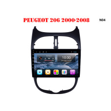 Мултимедия с 9 инчов дисплей за Peugeot 206 2000-2008 - N04 - Sellzone.bg Мултимедия с 9 инчов дисплей за Peugeot 206 2000-2008 - N04