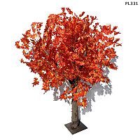 Изкуствено есенно дърво за декор 1.5 м многоцветно - PL331