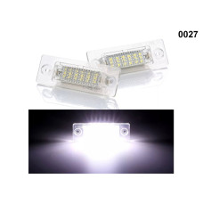 Два броя мощни LED плафони за номер за VW Golf, Passat - 0027 - Sellzone.bg Два броя мощни LED плафони за номер за VW Golf, Passat - 0027