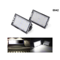 LED плафони с 18бр. диода за заден номер с бяла светлина за Range Rover - 0042 - Sellzone.bg LED плафони с 18бр. диода за заден номер с бяла светлина за Range Rover - 0042
