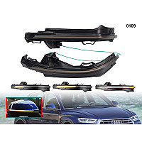 Бягащи мигачи за огледала за Audi Q5 Q7 - 0109