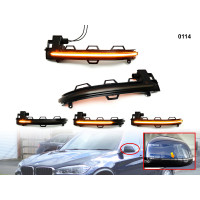 Динамични мигачи за огледала с ярка светлина за BMW X3 X4 X5 X6 - 0114 - Sellzone.bg Динамични мигачи за огледала с ярка светлина за BMW X3 X4 X5 X6 - 0114