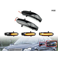 Качествени мигачи с бягаща светлина за Mercedes C W203 CL - 0125