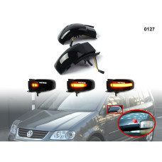 Комплект бягащи светлини за огледала за VW Touran 2003-2009 - 0127