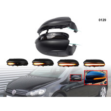 Два броя бягащи мигачи с динамична светлина за VW Golf 6 Touran - 0129