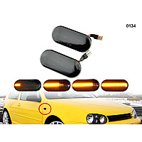 Мощни бягащи мигачи с динамична светлина за VW Golf 3 4 Passat Seat Skoda - 0134 - Sellzone.bg Мощни бягащи мигачи с динамична светлина за VW Golf 3 4 Passat Seat Skoda - 0134