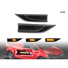 Мощни бягащи светлини за огледала за VW Touran 2003-2009 - 0135