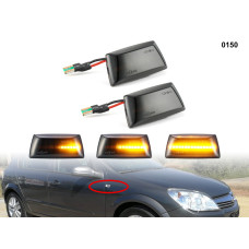Комплект динамични светлини за огледала за Opel Astra Corsa Zafira Insignia - 0150
