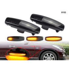Динамична светлина за огледала за Infiniti EX FX G M Q QX Nissan - 0153