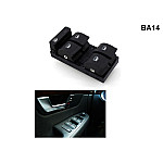 Панел с копчета за 4 ел стъкла за Audi A4 B6 B7 - BA14