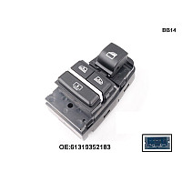 Копче за ел. стъкла от пасажерската страна за BMW F01 F02 F06 F07 - BB14 - Sellzone.bg Копче за ел. стъкла от пасажерската страна за BMW F01 F02 F06 F07 - BB14