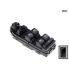 Конзола за упралвние на 4 ел. стъкла за BMW 5 E60 - BB20