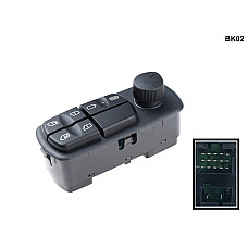 Бутони за управление на ел. стъкла на  Mercedes Actros – BK02
