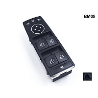 Конзола с хром детайл за ел. стъкла за Mercedes C Class W204 E W212 - BM08 - Sellzone.bg Конзола с хром детайл за ел. стъкла за Mercedes C Class W204 E W212 - BM08