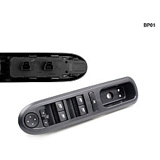 Цяла конзола за ел. стъкла с място за Peugeot 407 - BP01