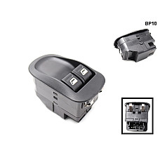 Панел с два бутона за електрически стъкла за Peugeot 206 306 - BP10