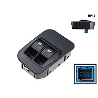 Бутони за ел. стъкла с 8 пина за Peugeot Bipper Citroen Fiat - BP13 - Sellzone.bg Бутони за ел. стъкла с 8 пина за Peugeot Bipper Citroen Fiat - BP13