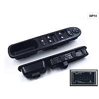 Конзола ел. стъкла с място за  Peugeot 207 - BP14