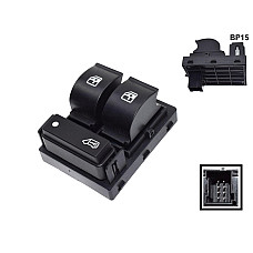 Малка конзола с два бутона за ел. стъкла за Peugeot Boxer Citroen Fiat - BP15