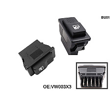 Универсално копче за ел. стъкла за VW Audi BMW - BU01