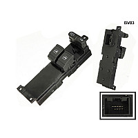 Цяла конзола с два бутона за ел. стъкла за VW Skoda Golf 4 Octavia - BV03