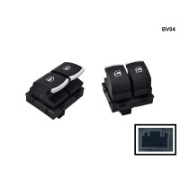 Два бутона с хром детайли за ел. стъкла за VW Golf Passat 6 Caddy - BV04 - Sellzone.bg Два бутона с хром детайли за ел. стъкла за VW Golf Passat 6 Caddy - BV04