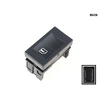 Единичен бутон за електрически стъкла за VW Polo 95-02 - BV29