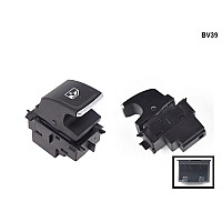 Единично копче с хром детайл за ел. стъкла за VW Golf 7 Passat Tiguan - BV39 - Sellzone.bg Единично копче с хром детайл за ел. стъкла за VW Golf 7 Passat Tiguan - BV39